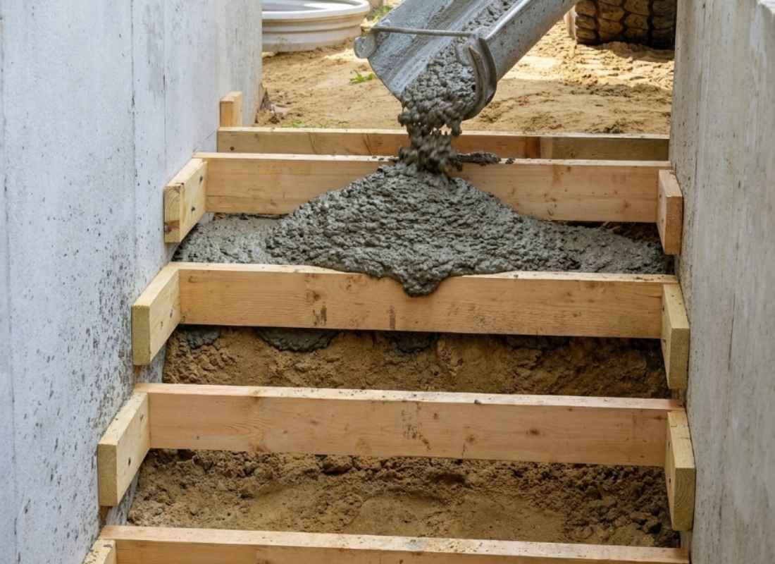 betoniranje stepenica