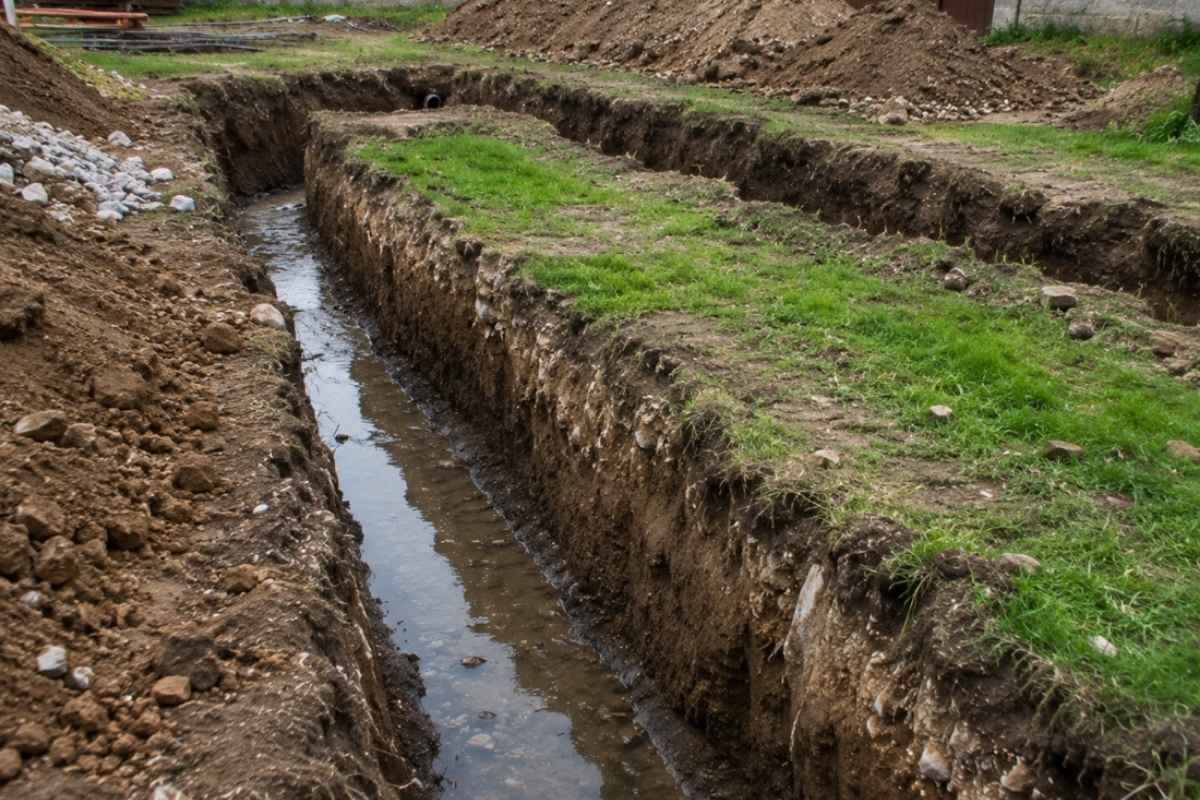 prikaz podzemnih voda na placu