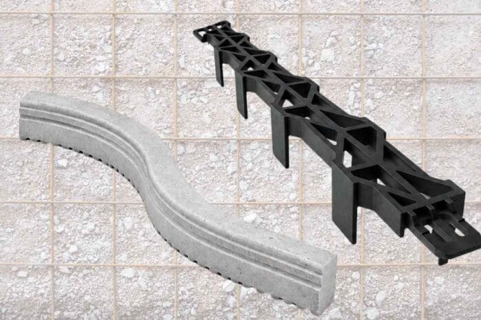 Betonska zmija ili PVC linijski distancer: šta koristiti ispod armaturne mreže?